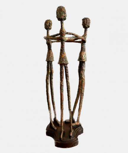 Escultura / Mesa Estilo Giacometti