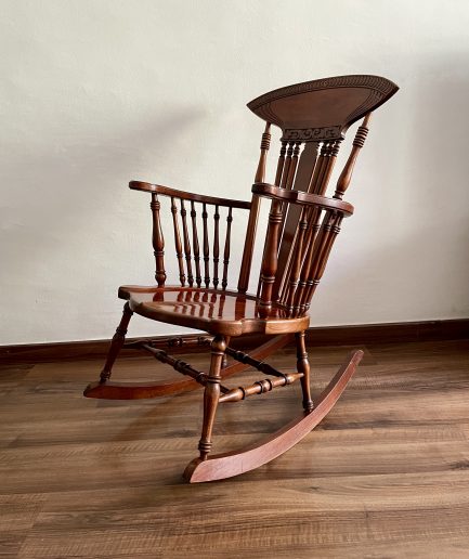 Carved Rocking Chair, 1930s